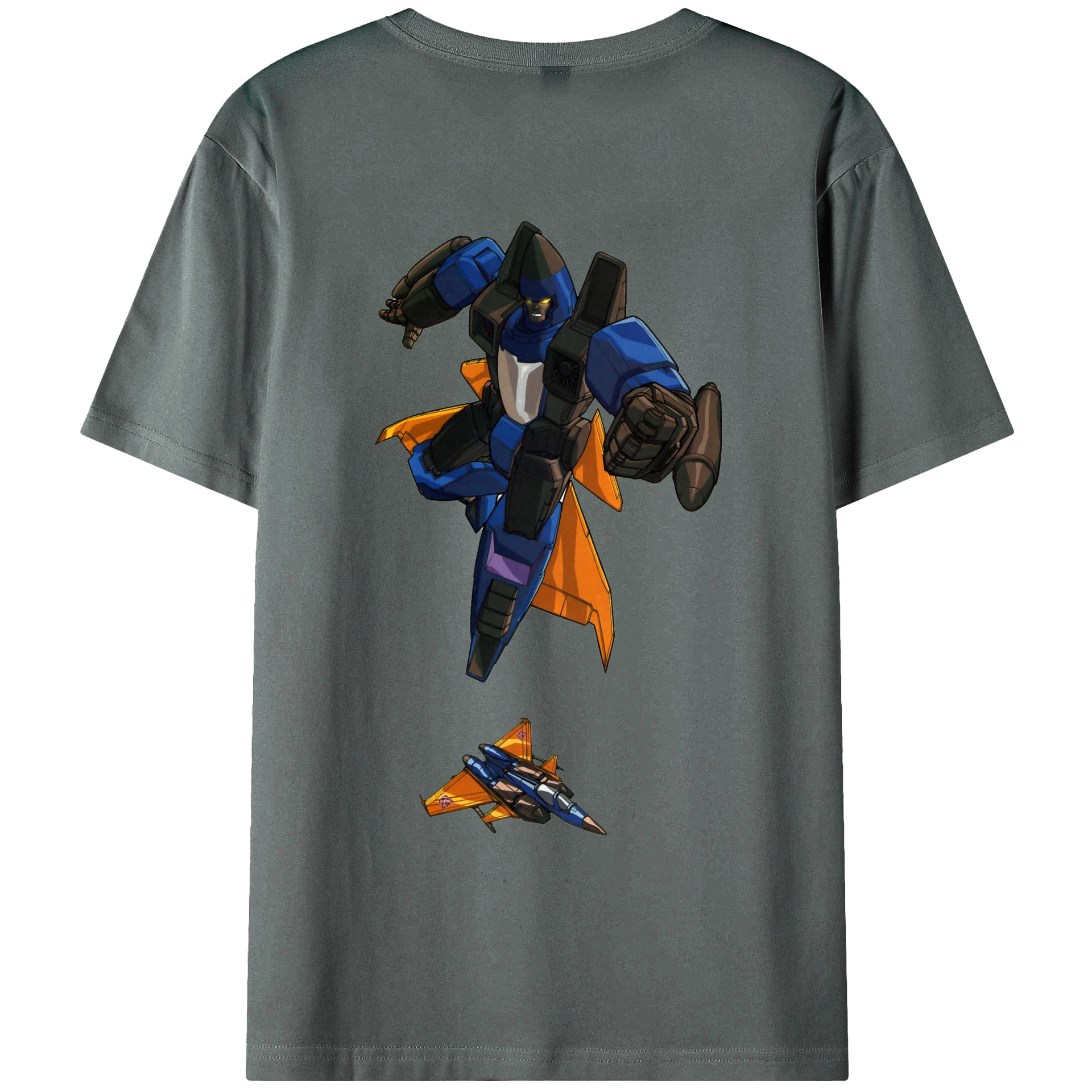 （画像用）  綿100％ メンズ半袖Tシャツ（バックプリント） 通気性
